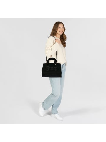 Juicy Couture Iris Velvet Stripes Handtasche 32 cm in black