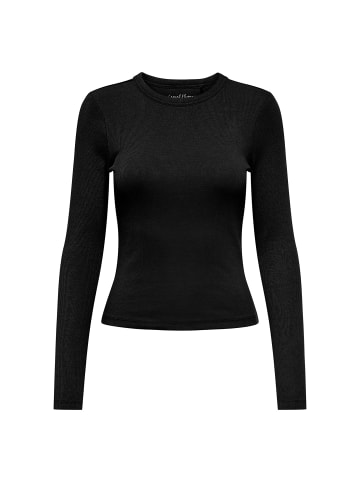 ONLY Longsleeve 1er Pack in Schwarz