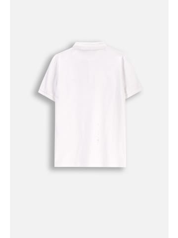 Coccodrillo T-Shirt mit kurzen Ärmeln in weiß