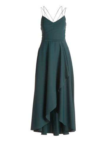 Vera Mont Abendkleid mit Volant in Dusty Slate