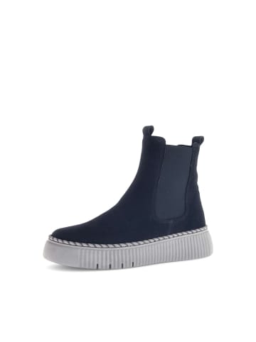 Gabor Fashion Chelsea Boots in blau