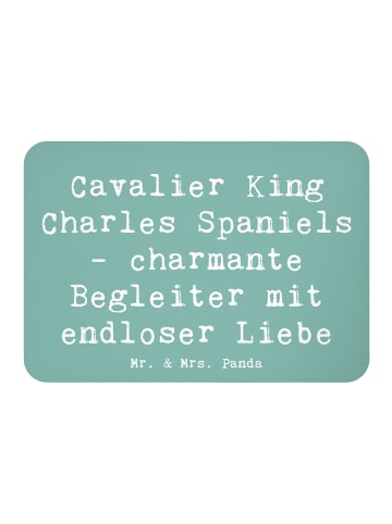 Mr. & Mrs. Panda Kühlschrankmagnet Spruch Cavalier King Charles ... in Meeresbrise