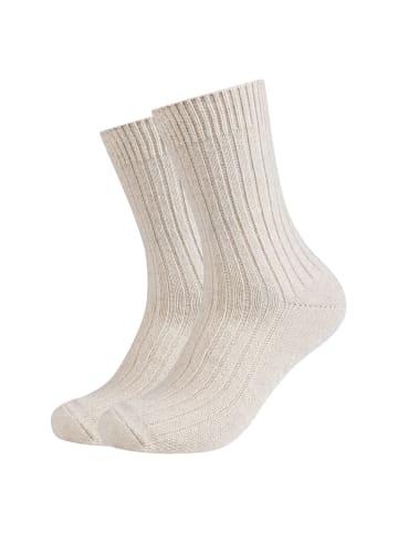 camano Socken cosy mouline Boot 2er Pack egret