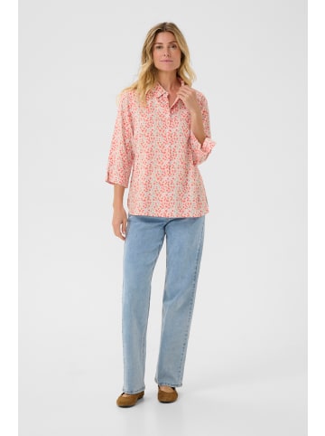 Cream Langarm - Hemd CRTiah Regular fit in Sepia Rose Flower