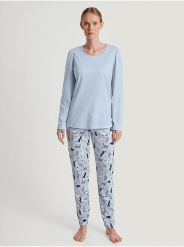 Calida Pyjama in harmony blue