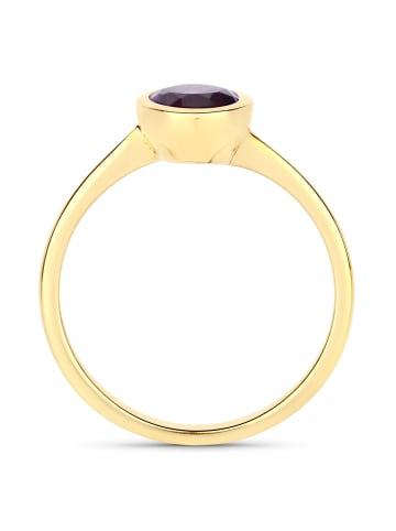 Rafaela Donata Ring Sterling Silber gelbvergoldet Amethyst in gelbgold