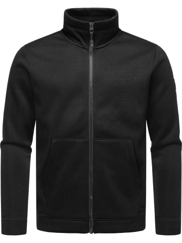 ragwear Sweatjacke Fabbian Collar in Black