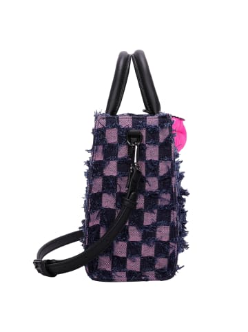 Buffalo Big Boxy Handtasche 26 cm in fancy squares rose