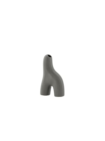 ebuy24 Vase Aya Dunkel Grau 9 x 4 cm