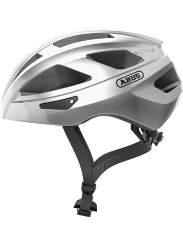 ABUS Fahrradhelm Macator in gleam silver