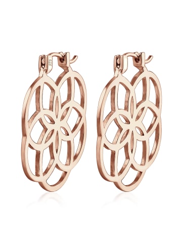 Elli Ohrringe 925 Rosegold Ornament in Rosegold