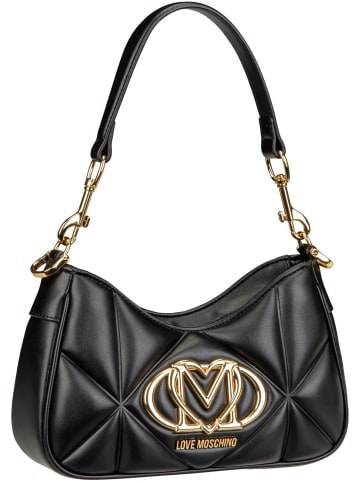 Love Moschino Handtasche Embossed Q in Black