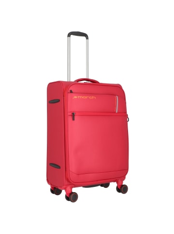 March15 Trading Silhouette 4 Rollen Kofferset 3-teilig mit Dehnfalte red