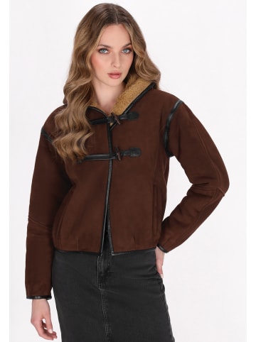 DreiMaster Women Jacket in chocolate black