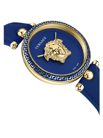 Versace Analoguhr für Damen in blau