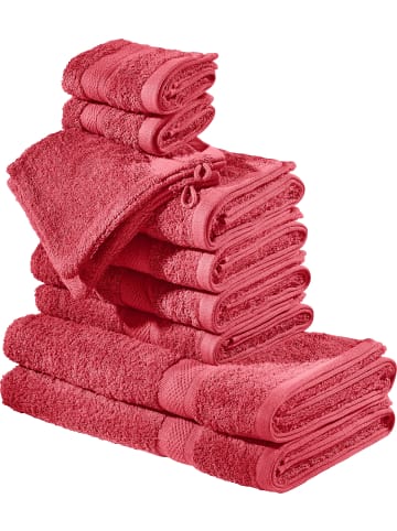 REDBEST Frottier Frottier-Set 10-tlg. Chicago in rot