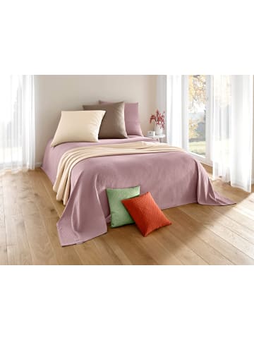 Heine Tagesdecke in mauve