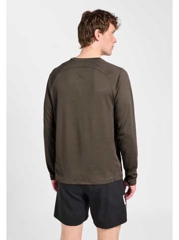 Hummel T-Shirt Raglanärmel Hmlmomentum Herren in MAJOR BROWN