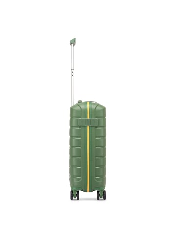 Roncato B-Flying Neon 4 Rollen Kabinentrolley 55 cm in verde militare