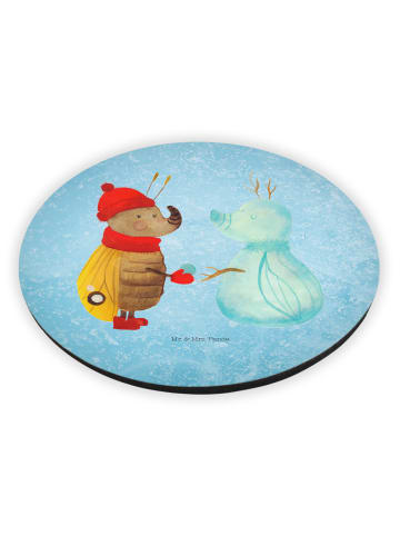 Mr. & Mrs. Panda Kühlschrankmagnet Nachtfalter Schneemann ohne S... in Eisblau