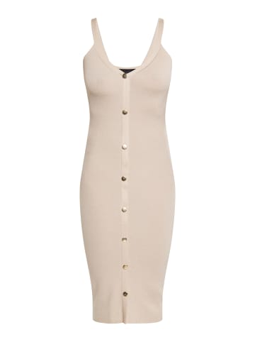 NAEMI Kleid in Hellbeige Melange