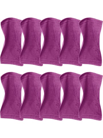 Erwin Müller Frottier Gästetuch 10er-Pack Heidelberg in fuchsia