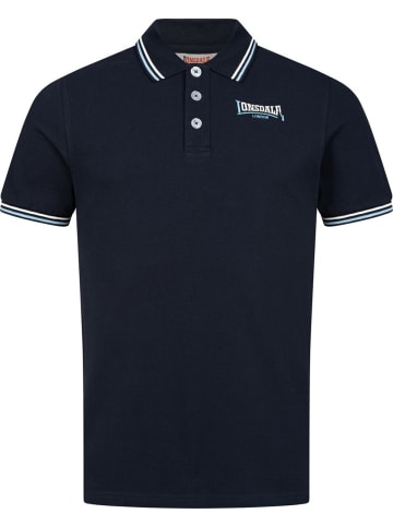 Lonsdale Polo "Eastleigh Poloshirt Normale Passform" in Blau