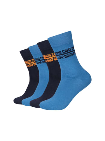 CAMP DAVID  Socken 4er Pack paris blue