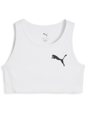 Puma Sportshirt "G Y CROSS THE LINE CROP 3.0" in Weiß