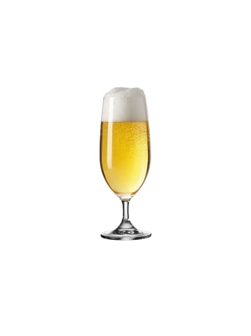 LEONARDO 6er Set Biergläser Daily 360 ml transparent in transparent