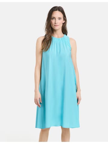 Gerry Weber Kleid Gewebe in Aqua Splash