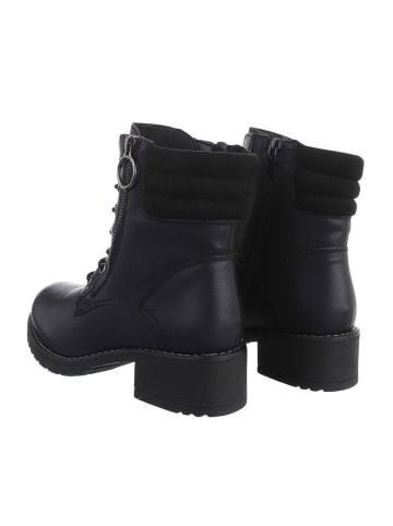 Ital-Design Stiefelette in Schwarz