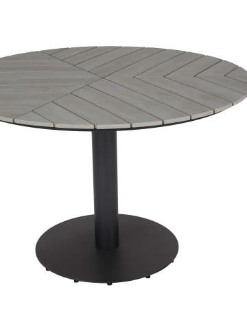 ebuy24 Gartentisch Hector Grau 110 x 110 cm