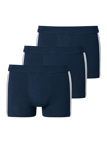 Schiesser Retro Short / Pant 95/5 Stretch - Organic Cotton in Dunkelblau