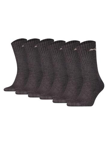 Puma Socken 6er Pack in Grau