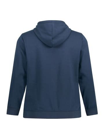 JP1880 Sweatshirt in mattes nachtblau