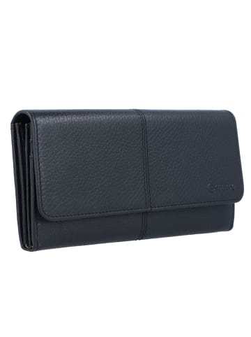 Esquire Verona Geldbörse RFID Leder 19 cm schwarz