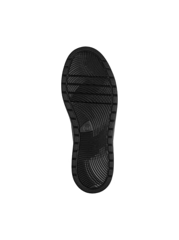 Jana Niedrige Sneaker mit Schnürung und Slip-on-Verschluss Schwarz