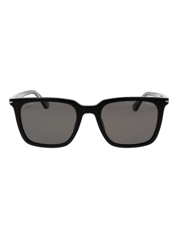 Police Sonnenbrille Quadratisch Schwarz