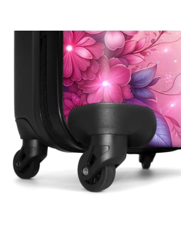 NoBoringSuitCases Suitcase, Koffer, Reisekoffer Rosa Schmetterling