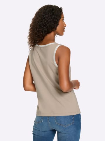 Heine Shirttop in sesam-ecru