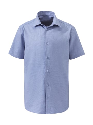 H.I.S Kurzarmhemd in blau