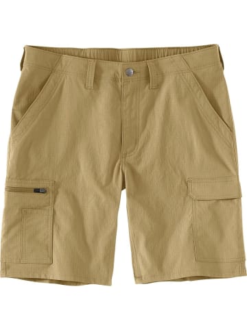 CARHARTT  Arbeitsshort "Relaxed 10" Force™ Ripstop Cargo Short" in Beige