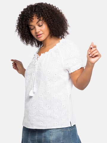 sheego by Joe Browns Tunika in weiß