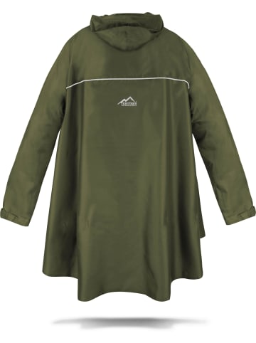 Normani Outdoor Sports Regenponcho Kauai in Oliv