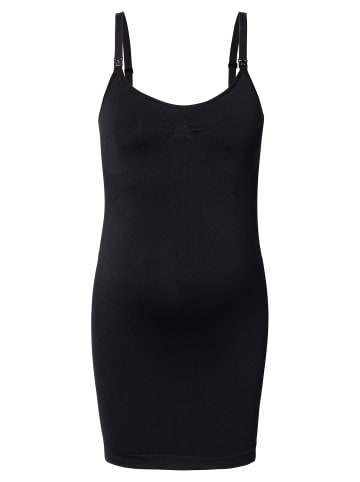 Noppies Still-Top Seamless Nursing Dress in Black