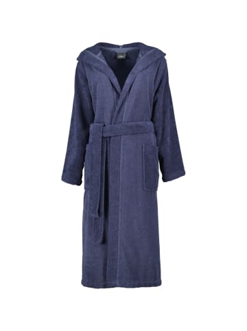 Cawö Home Cawö Home Bademäntel Damen Kapuze Luxury Basics Kapuze 827 blau - 17 in blau - 17