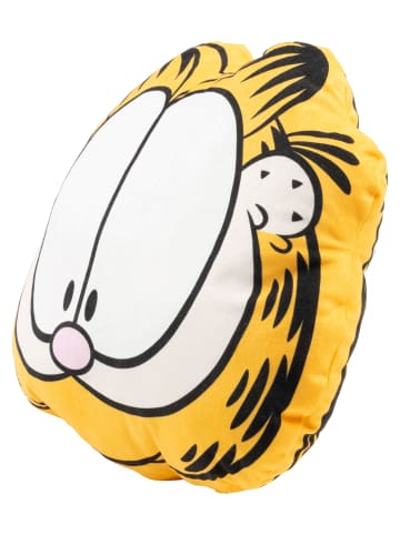 Garfield Garfield Kissen Plüsch Zierkissen Kopfkissen Sitzkissen 37 x 33 cm in gelb