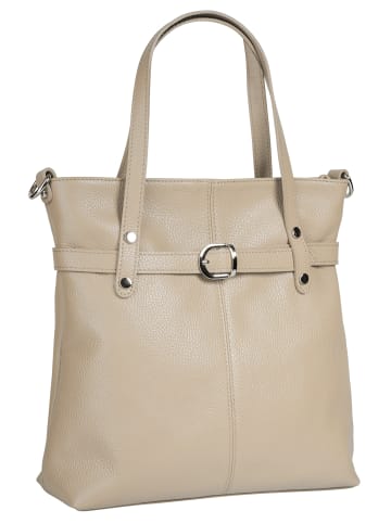 Cluty Shopper echt Leder in beige