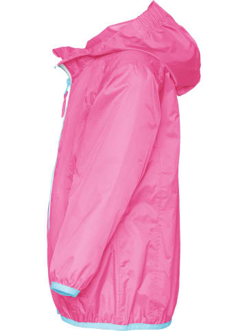 Playshoes Kinder Regenjacke "Regenjacke faltbar" in Rosa